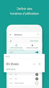 Google Family Link Capture d'écran
