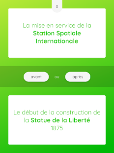 Avant ou Après - Le Quiz Historique Capture d'écran