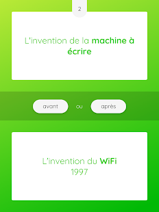 Avant ou Après - Le Quiz Historique Capture d'écran