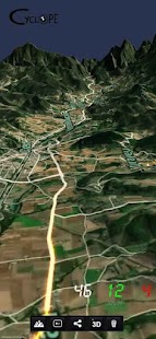 Cyclope - itinéraire vélo GPS Capture d'écran