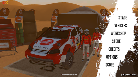 Dark Rally Capture d'écran