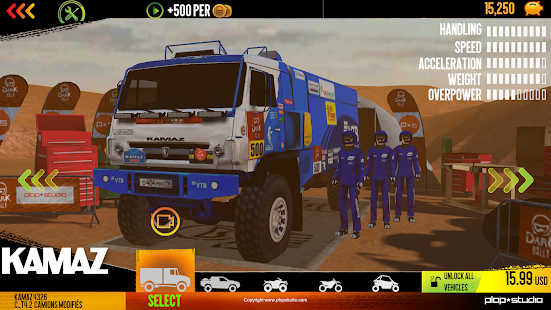 Dark Rally Capture d'écran