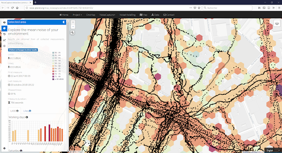 NoiseCapture Capture d'écran