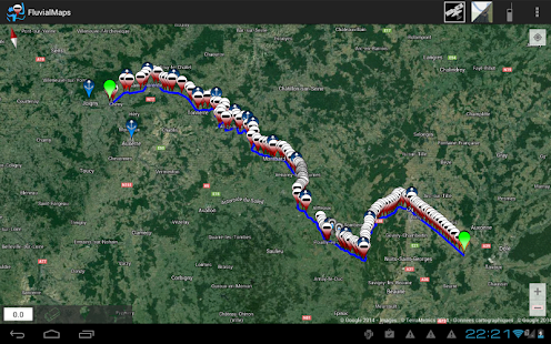 Fluvial Maps Free Capture d'écran