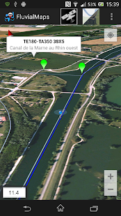 Fluvial Maps Free Capture d'écran