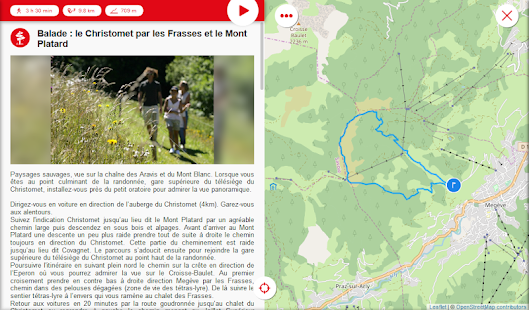 Rando Savoie Mont Blanc Capture d'écran