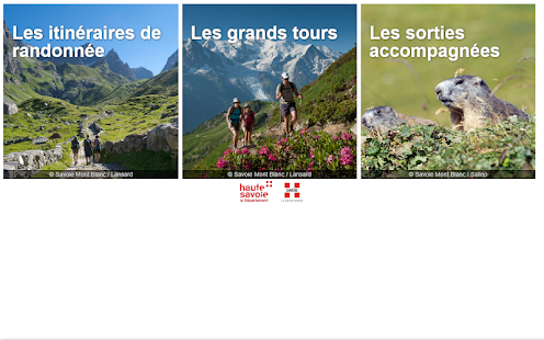 Rando Savoie Mont Blanc Capture d'écran