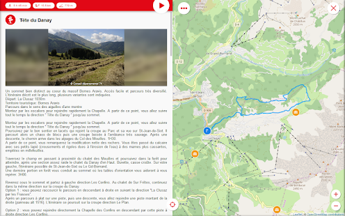 Rando Savoie Mont Blanc Capture d'écran