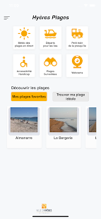 Hyères Plages Capture d'écran