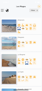 Hyères Plages Capture d'écran