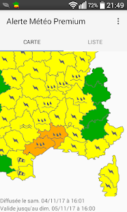 Alerte Météo Premium Capture d'écran