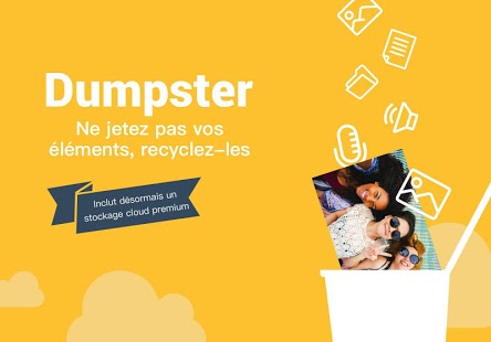 Corbeille Dumpster Capture d'écran