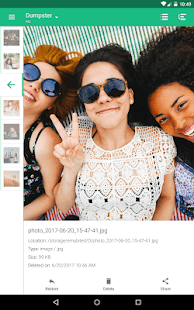 Corbeille Dumpster Capture d'écran