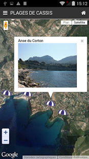 Cassis Infoplages Capture d'écran