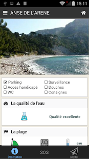 Cassis Infoplages Capture d'écran