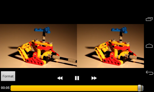 Side-By-Side Video Player Capture d'écran