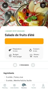Feed Easy, planifiez - achetez - cuisinez Capture d'écran