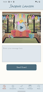Jacquie Lawson Ecards Capture d'écran