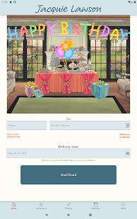 Jacquie Lawson Ecards Capture d'écran