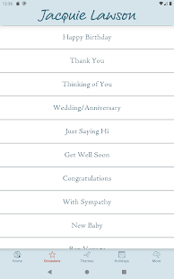 Jacquie Lawson Ecards Capture d'écran