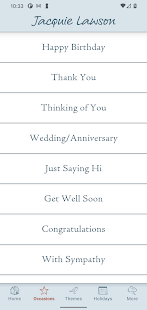 Jacquie Lawson Ecards Capture d'écran