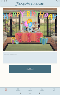 Jacquie Lawson Ecards Capture d'écran