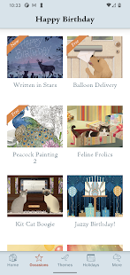 Jacquie Lawson Ecards Capture d'écran