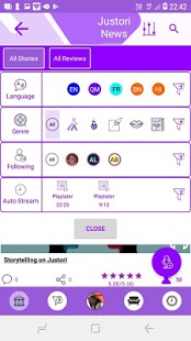 Démarrer une conversation de votre paume Capture d'écran