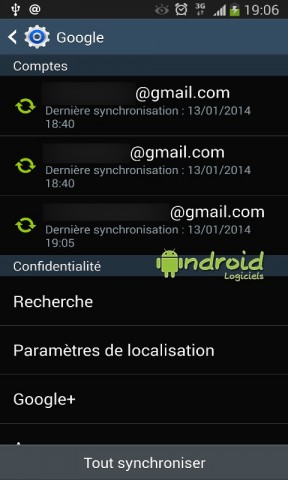 Supprimer les dossiers Picasa dans la galerie Android