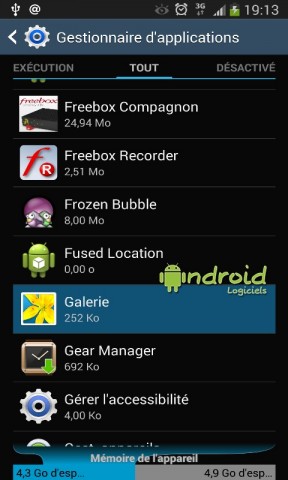 Supprimer les dossiers Picasa dans la galerie Android