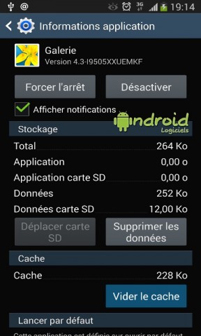Supprimer les dossiers Picasa dans la galerie Android