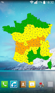 Alerte Météo Capture d'écran