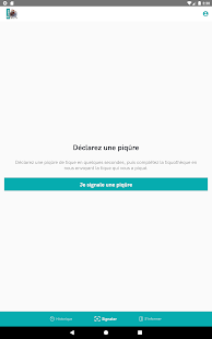 Signalement TIQUE Capture d'écran