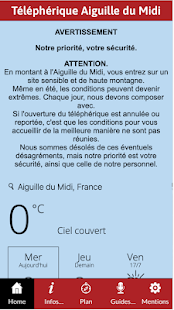 Téléphérique Aiguille du Midi Capture d'écran