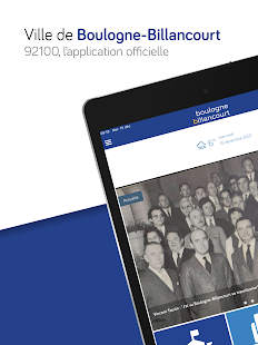 Boulogne-Billancourt, l’appli Capture d'écran