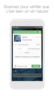 Raisin : vin naturel et gastronomie Capture d'écran