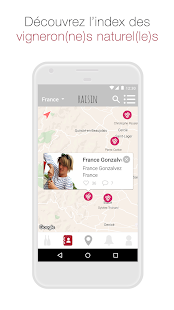 Raisin : vin naturel et gastronomie Capture d'écran