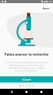 Signalement TIQUE Capture d'écran