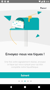 Signalement TIQUE Capture d'écran