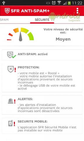Protection contre le spam et les appels indésirables